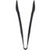 Carlisle 460903 9" W Plastic Black Carly Salad Tongs