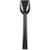 Carlisle 460903 9" W Plastic Black Carly Salad Tongs