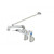 T&S Brass B-2345 Service Sink Faucet wall mount adjustable centers