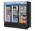 Turbo Air TGM-72RS-N 78" W Three-Section Glass Door Merchandiser