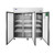 Atosa MBF8006GR 64.9 Cu. Ft. Stainless Steel Solid Door Reach-In Refrigerator - 115 Volts