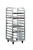 New Age 4635 64"H Lifetime Series Roll-In 12 Bun Pan Rack with 4.5" Spacing
