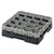 Cambro 16S418110 Camrack Glass Rack With Soft Gray Extender - 5 Cases