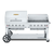 Crown Verity CV-MCB-72-SI50/100-RWP 81" Outdoor Charbroiler - 159,000 BTU