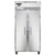 Continental Refrigerator 2FSE-SA 36.25" W Two-Section Solid Door Reach-In Slim Line Freezer - 115 Volts