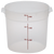 Cambro RFS6PP190 6 qt Translucent Round Storage Container - 12/Case