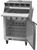 Beverage Air SPE27HC-12M-B-DS 27" W One-Section One Door Dual Side Mega Top Refrigerated Counter