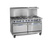 Imperial IR-4-G36T-E 60" Electric Pro Series Restaurant Range - 208 Volts