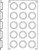 Matfer Bourgeat 257922 Gastroflex Mini Tartlet Mold 1-3/4" Dia. x 3/8"H Mini-Tartlets Food Grade Silicone
