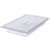 Carlisle 10210U07 Polycarbonate Full Size Clear StorPlus Universal Lid