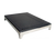 Eastern Tabletop 9655 Solid Black Corian Carving Board with Stainless Steel Base and Corner Legs