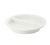 CAC China BF-R17 15.38" Dia. Super White Ceramic Round GN Divided Food Pan (4 Each Per Case)