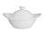 CAC China RCN-OB5 4.5 Oz. Super White Porcelain Oval RCN Specialty All Purpose Bowl (2 Dozen Per Case)