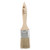 Winco WBR-15 Pastry Brush 1-1/2" Wide Boar Hair Bristles Wooden Handle Metal Ferrules