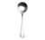 Bon Chef SBS3301 6.13" 18/0 Stainless Steel Sombrero Bouillon Spoon