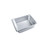 CAC China STPH-24-4 Half Size 4" Deep 24 Ga. Stainless Steel Solid Steam Pan (24 Each Per Case)