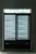 Migali C-49RS-HC 54.4" W Two-Section Glass Door Refrigerator Merchandiser