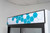 Migali C-49RS-HC 54.4" W Two-Section Glass Door Refrigerator Merchandiser