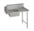 John Boos EDTS8-S30-R36 Straight Design Dishtable soiled Straight Design 36"W x 30"D x 44"H overall size for right-to-left operation