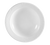 CAC China CRO-105 16 Oz. Super White Porcelain Round Corona Pasta Bowl (1 Dozen)