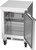 Beverage Air WTF20HC-FLT 20"W One Door Stainless Steel Worktop Freezer