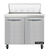 Continental Refrigerator SW36N10 36" W Two-Section Two Door Sandwich Unit