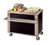 Piper Products 6-ST Stainless Steel Elite Utility Serving Counter Mobile Modular Open Cabinet Base