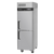 Turbo Air M3RF19-2-N(-L) 25.13" W Stainless Steel One-Section Solid Door Reach-In M3 Solid Dual Temperature - 115 Volts