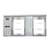 Continental Refrigerator BB69SNSSGDPT 69"W Glass Door Refrigerated Back Bar Cooler