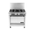 Garland M44R-NG 34" Natural Gas Heavy Duty Range - 180,000 BTU