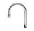 T&S Brass 120XM Nozzle rigid 10-1/4" H 5-1/2" spread gooseneck stream regulator outlet
