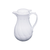 CAC China BVSR-20W 20 Oz. White Plastic Beverage Server (24 Each Per Case)