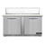Continental Refrigerator D60N16C-FB 60" W Two-Section Two Door Designer Line Sandwich Unit