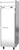 Beverage Air HR1HC-1S 26" W One-Section Solid Hinged Door Reach-In Horizon Series Refrigerator