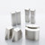 American Metalcraft SPDX11 Salt and Pepper Shaker Set 4 Oz.