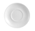 CAC China PRM-4-P 4" Dia. Super White Porcelain Round Clinton Saucer (3 Dozen Per Case)