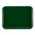 Cambro 1418119 14" Green Rectangle Camtray - 12/Case