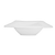 CAC China KSE-110 40 Oz. Super White Porcelain Square Accessories Bowl (1 Dozen)