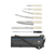 Winco KWP-Kit1 White Polypropylene 9 Piece Knife Set - 9 Pieces Per Set