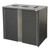 Lakeside 3415 69 Gal. Laminate Stainless Steel Top Access 3 Streams Waste Station