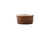 Tuxton B1X-025 3" 2-1/2 Oz. Ceramic Caramel/Eggshell Round Ramekin (4 Dozen Per Case)
