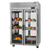 Turbo Air PRO-50R-G-PT-N 51.75"W Two-Section Glass Door PRO Series Refrigerator
