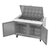 Victory VSP48HC-18B UltraSpec Series Big Top Sandwich Prep Table Two-Section 48"