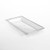 American Metalcraft CRGT21 152 Oz. Styrene Clear Rectangular Rain Tray