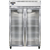 Continental Refrigerator 2RSNGD 52" W Two-Section Glass Door Reach-In Refrigerator