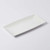 American Metalcraft TMW16 Melamine White Rectangular Endurance Serving Tray