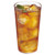 Cambro 1200P152 12.6 Oz. Clear SAN Plastic Textured Exterior Colorware Tumbler - 72/Case