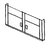 Piper Products HD-60 Hinged Doors for (4) Openings Elite system