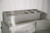 Lakeside 403 36.25" W Stainless Steel Cylinder Tray and Silver Cart with Handle