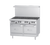 Garland U48-G48SS 48" Gas U Series Restaurant Range - 72,000 BTU